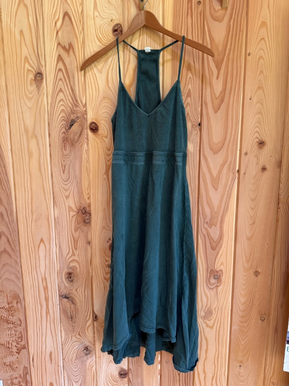 Anthropologie Daily Practice Emerald Dress Set - Picture 3 of 6
